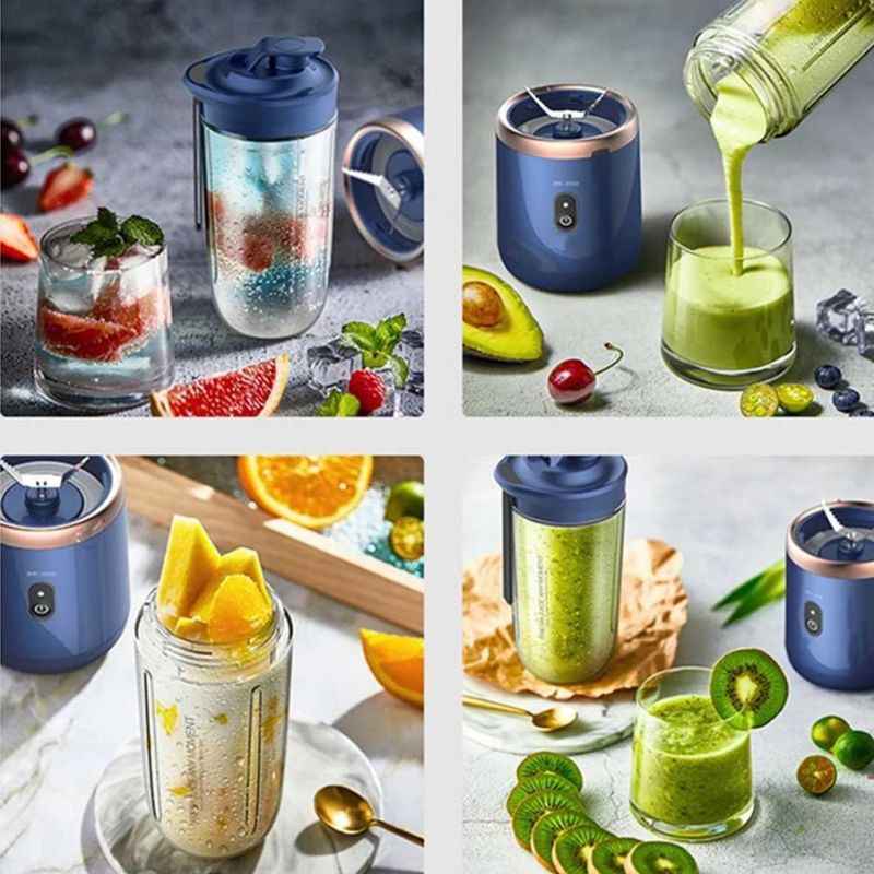 Liquidificador Portátil com Mixer e Coqueteleira