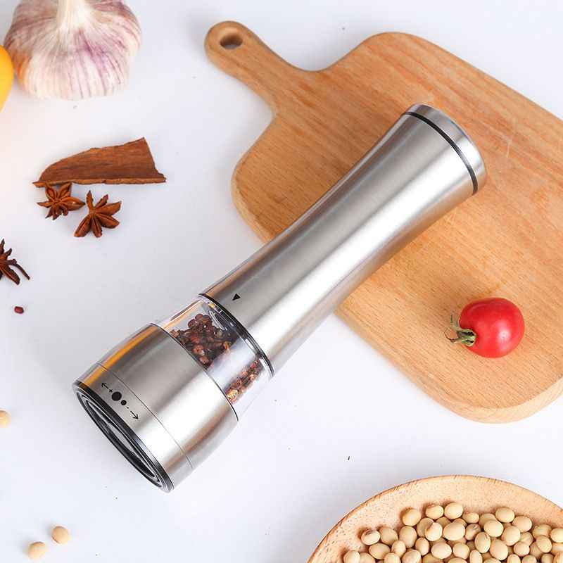 Moedor e triturador de Pimenta e Sal Manual em Aço Inox
