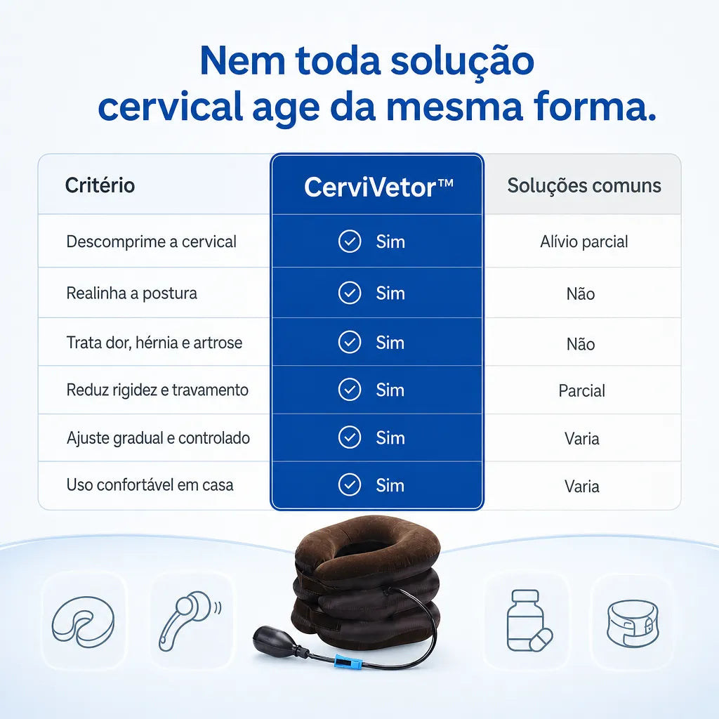 Dispositivo de Tração Cervical - CerviVetor