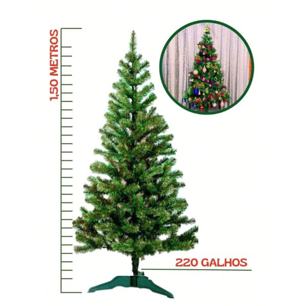 arvore de Natal Decorada em Pinheiro