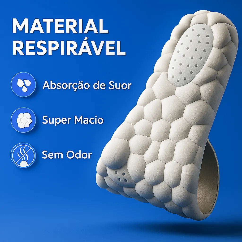 Palmilha Ortopédica Massageadora - ComforTec