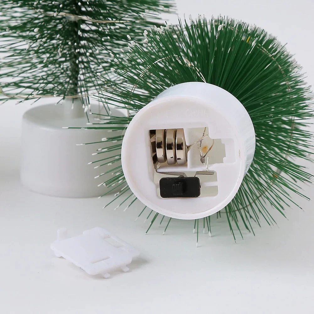 Mini Arvore de Natal com Led para Mesa