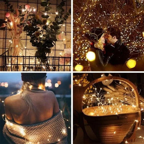 Fio de Fada em Led para Decoração de Natal