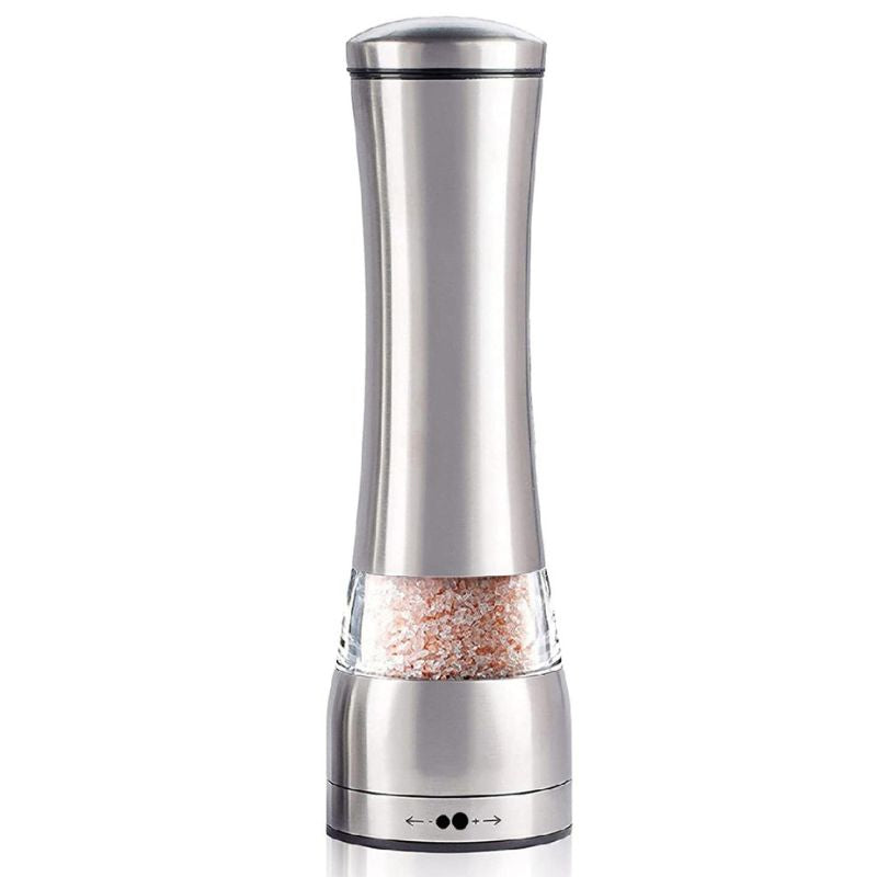 Moedor e Triturador de Pimenta e Sal Manual em Aço Inox