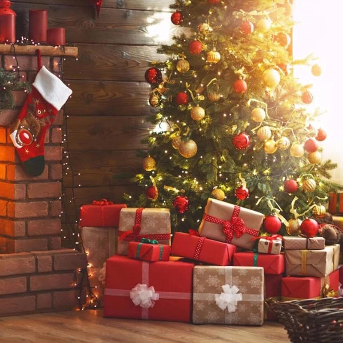 Bola de Natal para Árvore de Natal - Kit 12 Bolas