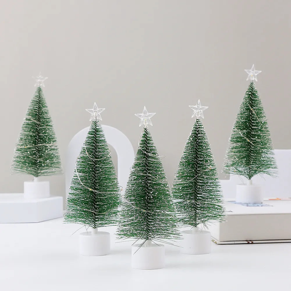Mini Arvore de Natal com Led para Mesa
