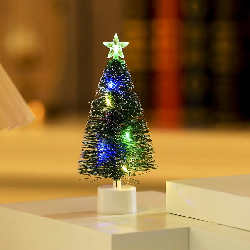 Mini Arvore de Natal com Led para Mesa