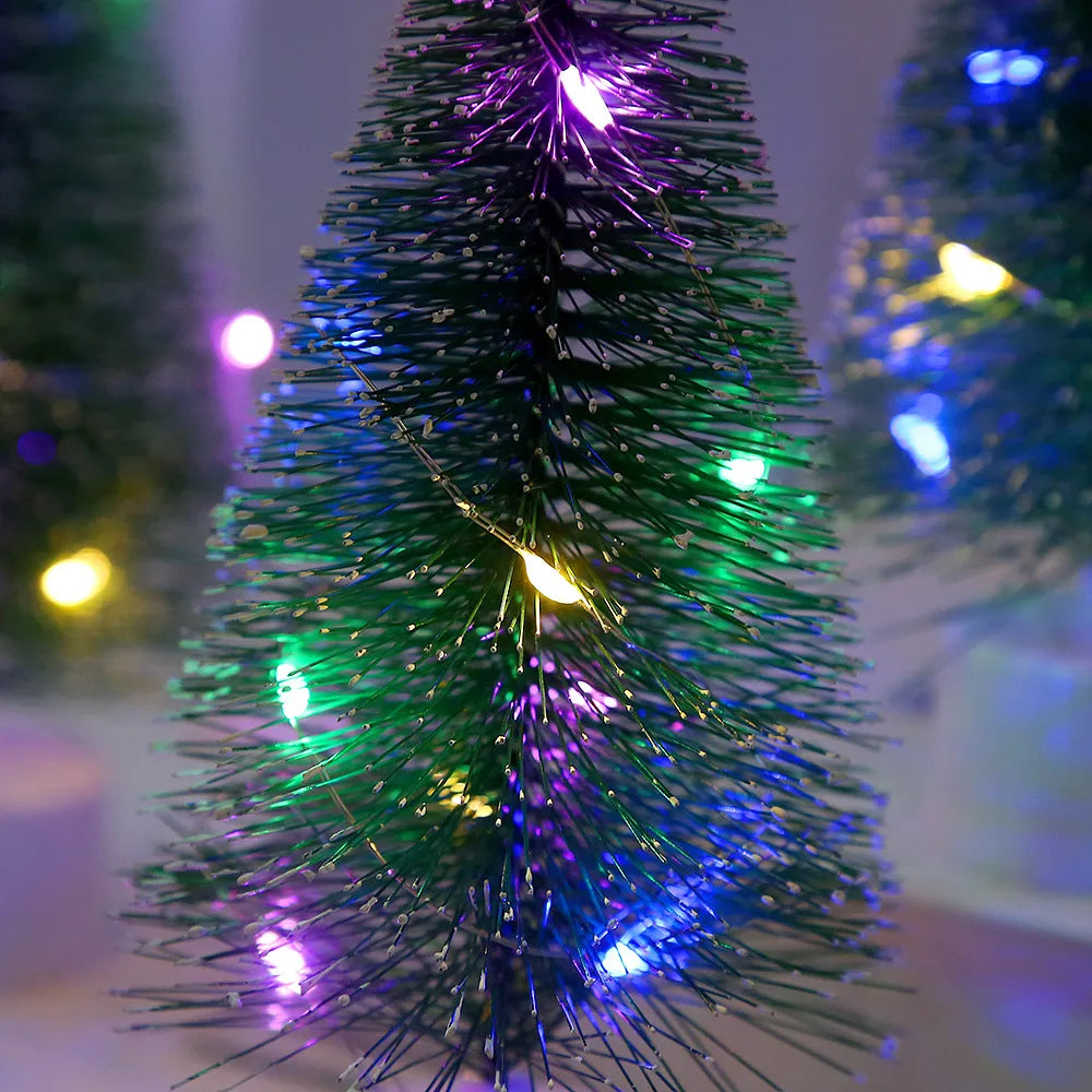 Mini Arvore de Natal com Led para Mesa