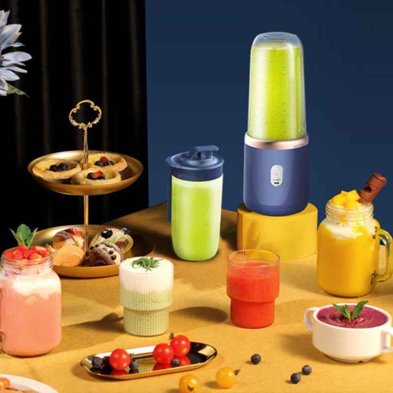Liquidificador Portátil com Mixer e Coqueteleira