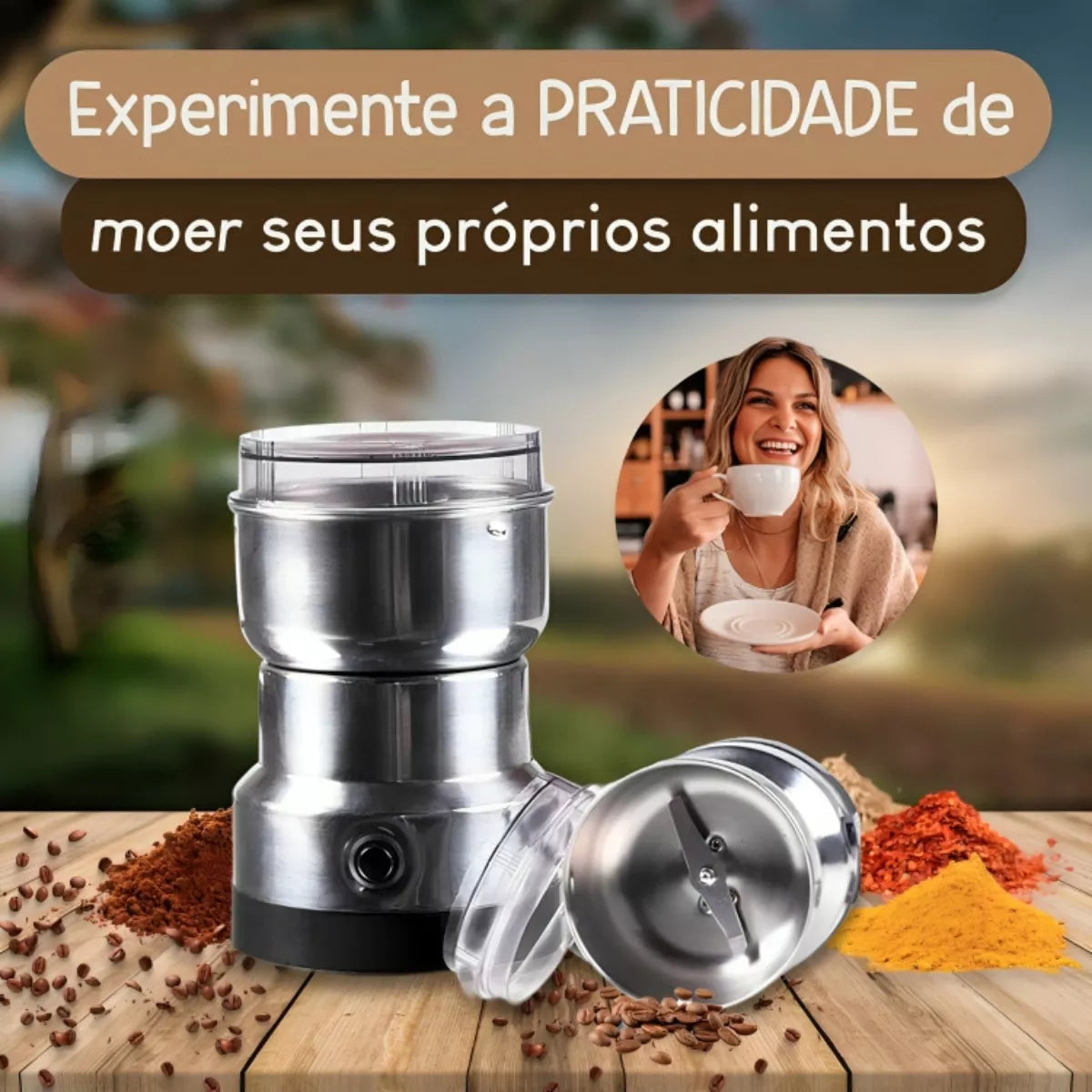 Moedor de Cafe Eletrico