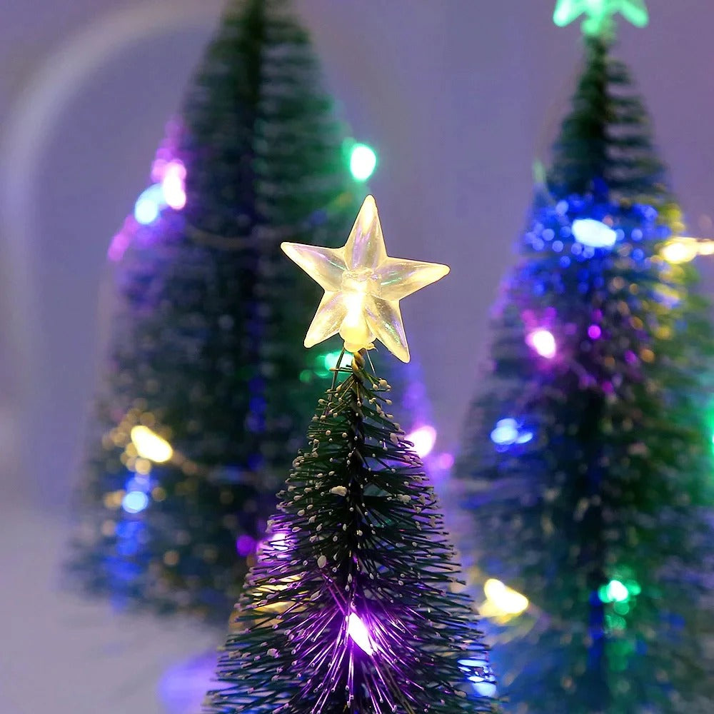 Mini Arvore de Natal com Led para Mesa