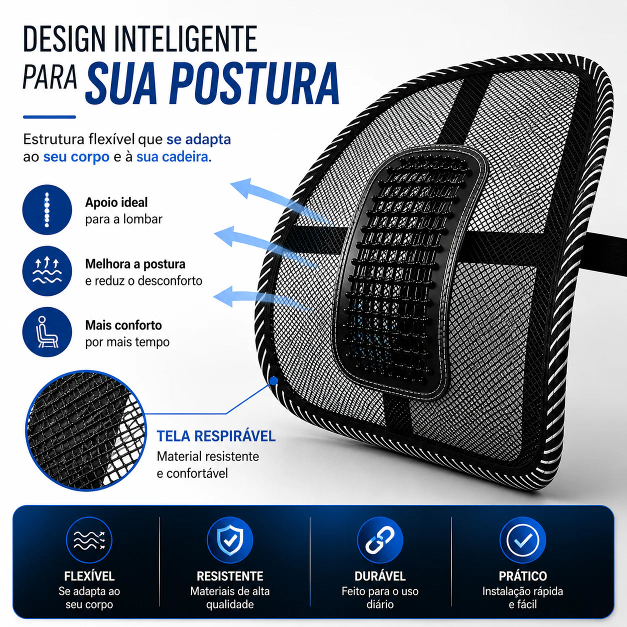 Apoio Lombar Ergonômico