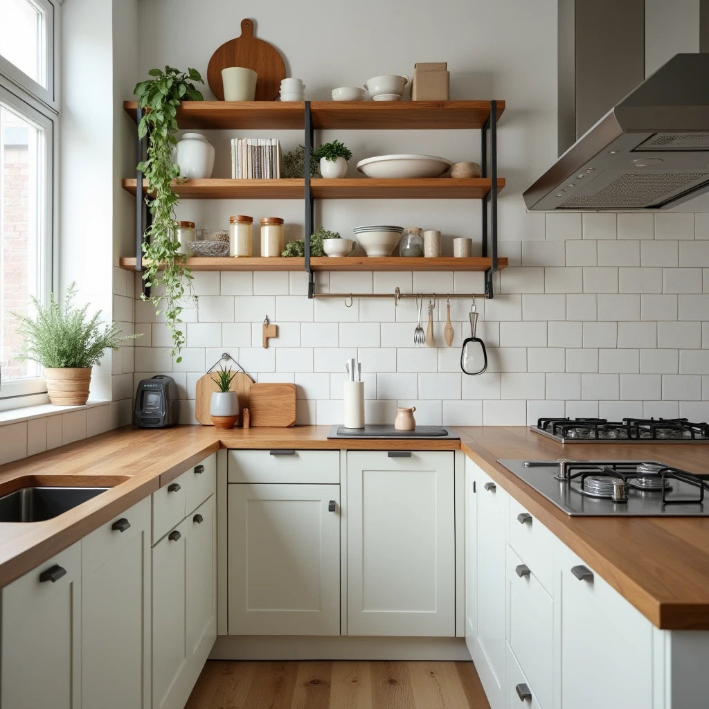 Cozinha Pequena com Pouco Espaço? Faça um Espaço Funcional e Charmoso!