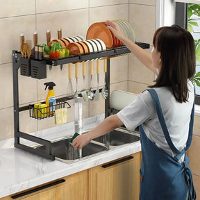 Escorredor de Louca Suspenso em Aco Inox