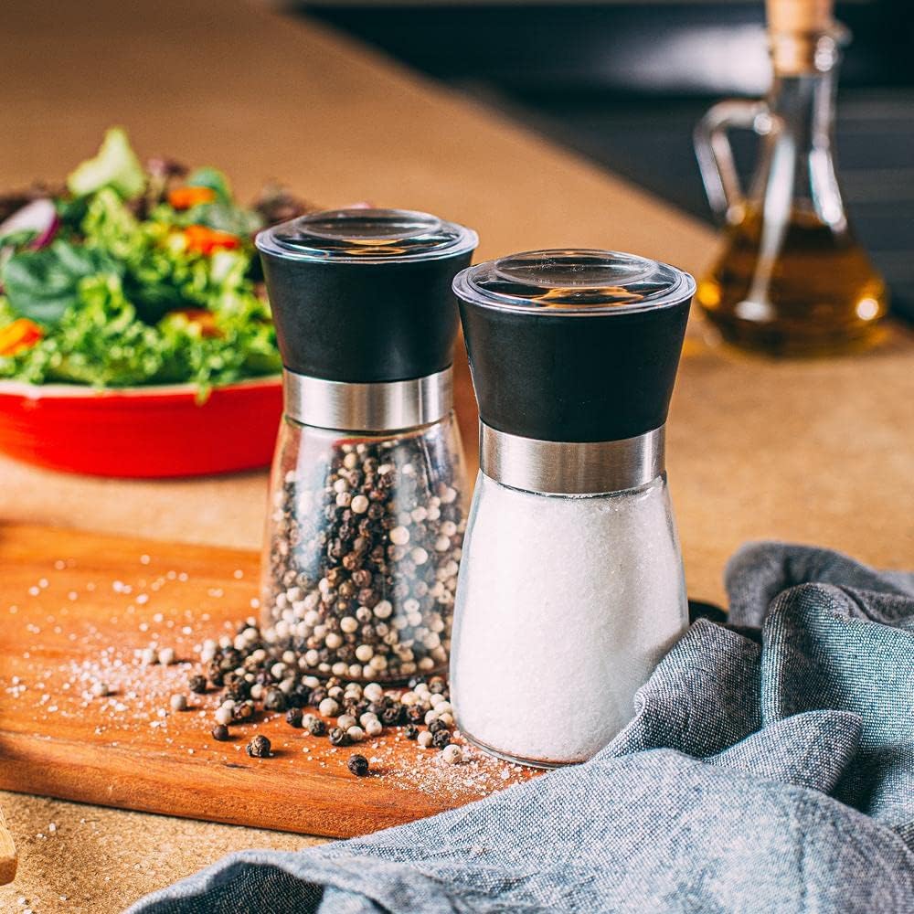Moedor e Triturador de Pimenta e Sal 