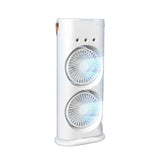 Ventilador e Climatizador Duplo Portátil com Umidificador