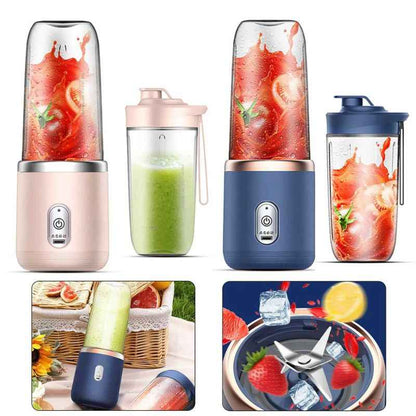 Liquidificador Portátil com Mixer e Coqueteleira