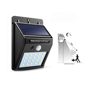 Refletor Solar Externo em Led com Sensor de Movimento