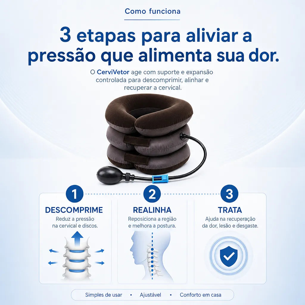Dispositivo de Tração Cervical - CerviVetor