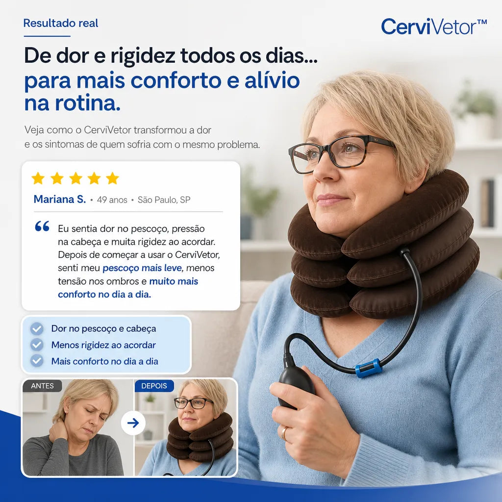 Dispositivo de Tração Cervical - CerviVetor