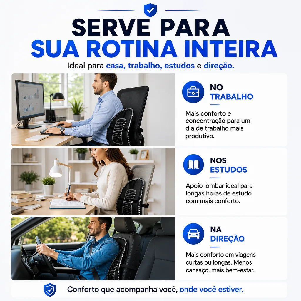 Apoio Lombar Ergonômico