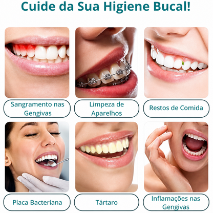 Irrigador Dental Portátil Recarregável