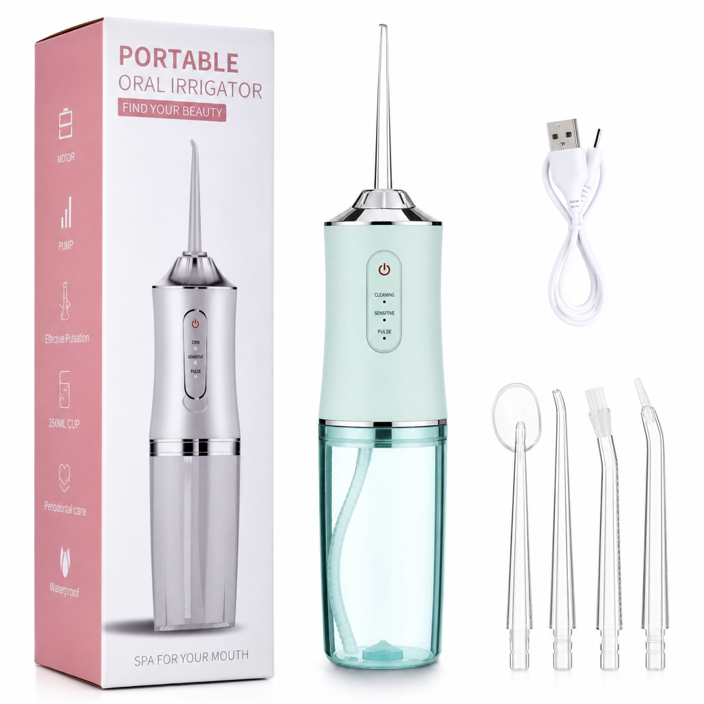 Irrigador Dental Portátil Recarregável