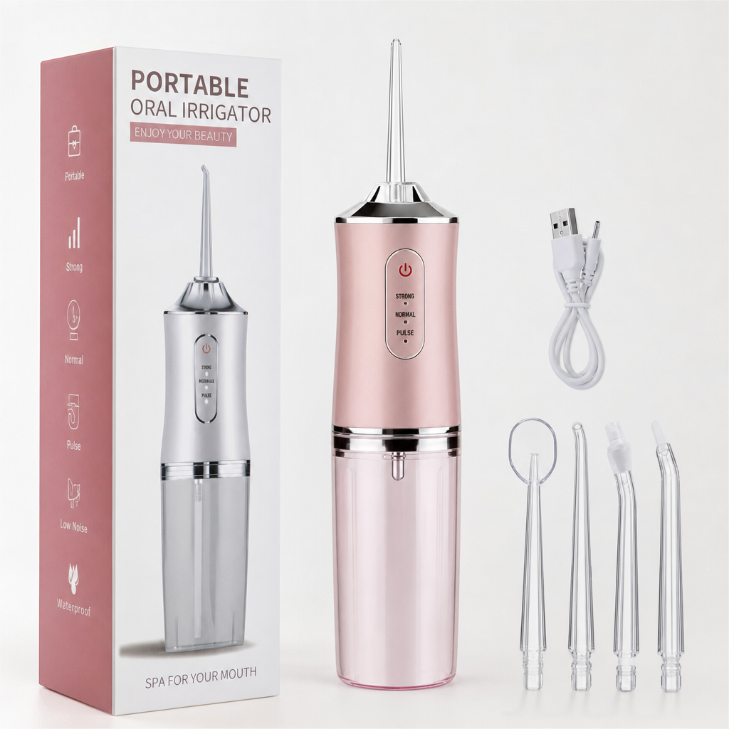 Irrigador Dental Portátil Recarregável