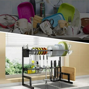 Escorredor de Louca Suspenso em Aco Inox