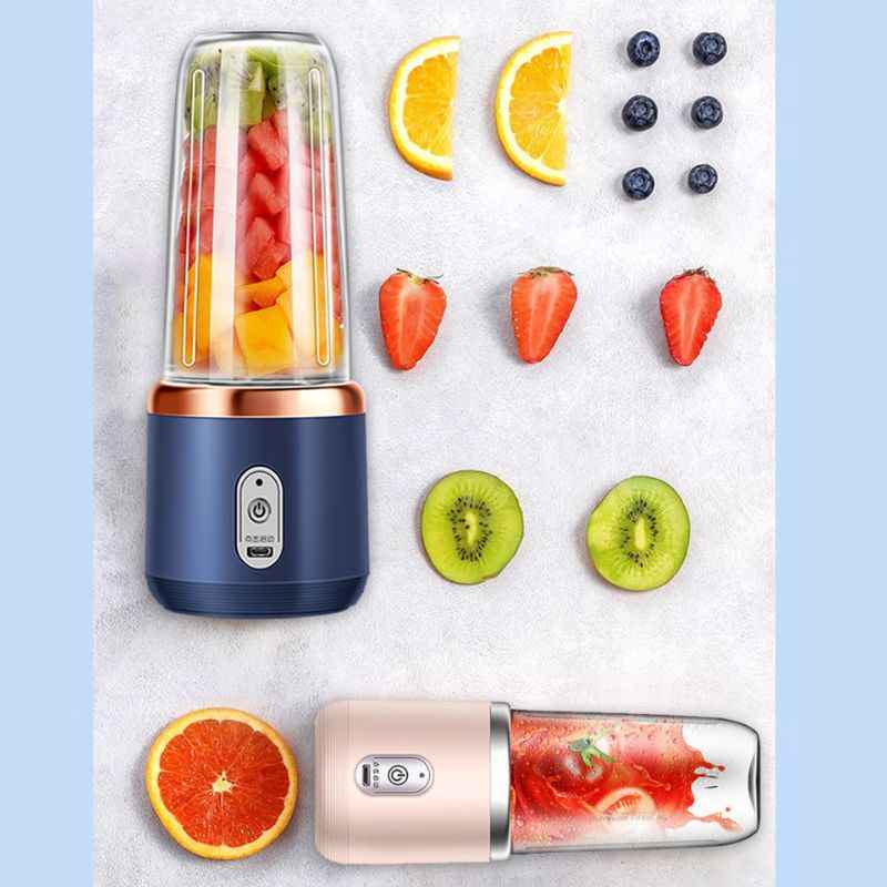 Liquidificador Portátil com Mixer e Coqueteleira