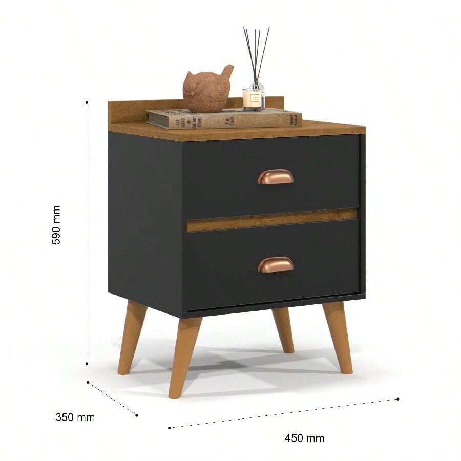 Mesa de Cabeceira de Madeira