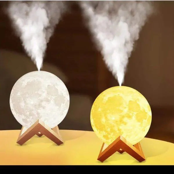 Umidificador e Aromatizador de Ambiente com Luminária