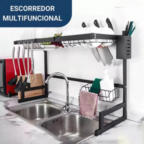 Escorredor de Louca Suspenso em Aco Inox