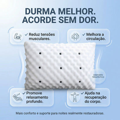 Travesseiro Ortopédico Magnético com Infravermelho