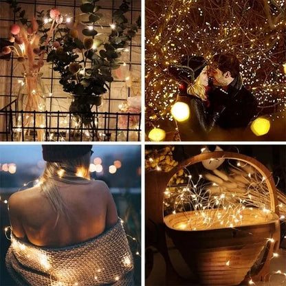 Fio de Fada em Led para Decoração de Natal