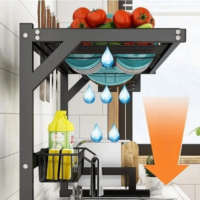 Escorredor de Louca Suspenso em Aco Inox