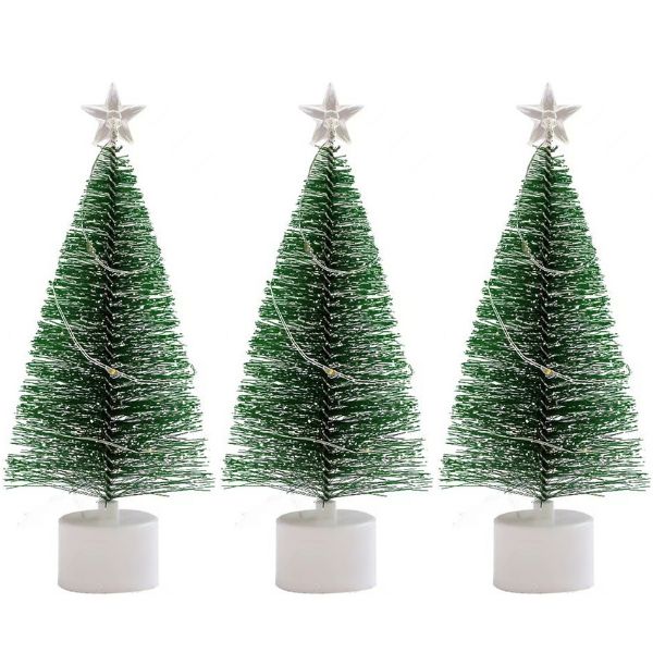 Mini Arvore de Natal com Led para Mesa