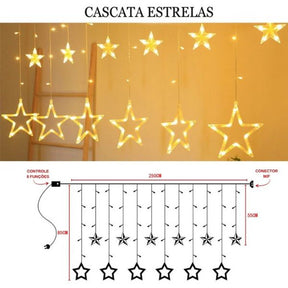 Pisca Pisca em Cascata de Natal