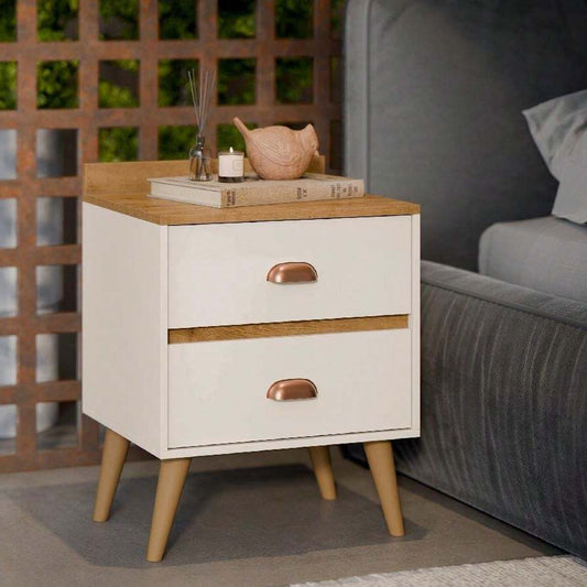 Mesa de Cabeceira de Madeira