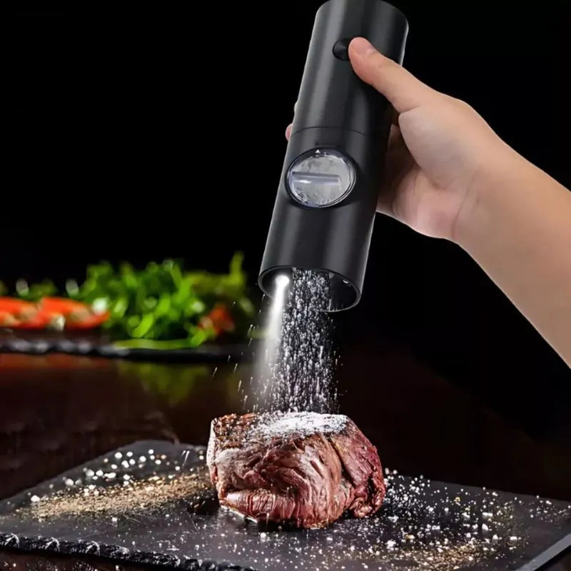 Moedor De Temperos Eletrico de Sal e Pimenta