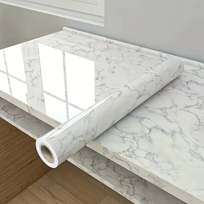 Papel de Parede Adesivo em Marmore - Impermeavel