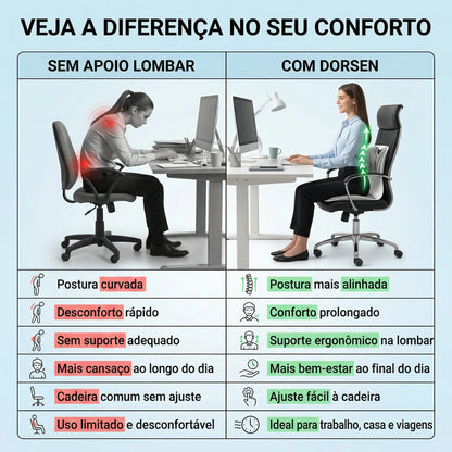 Cadeira de Apoio Ergonômico - Dorsen