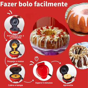 Maquina de Assar Mini Bolos - CakeFlash