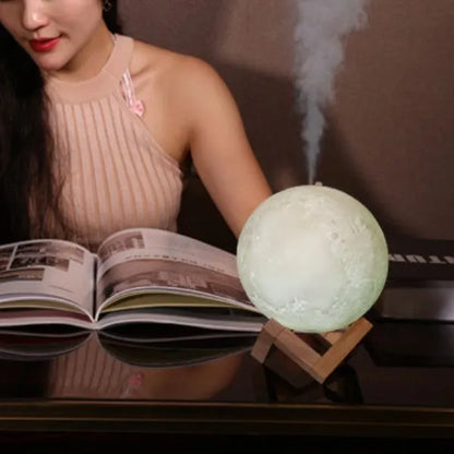 Umidificador e Aromatizador de Ambiente com Luminária