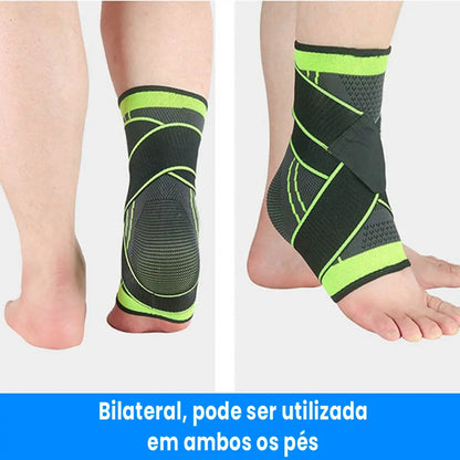 Tornozeleira Ortopédica Estabilizadora - Kit 2 Unidades