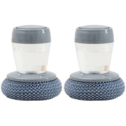 Escova de Limpeza com Dispenser de Detergente 