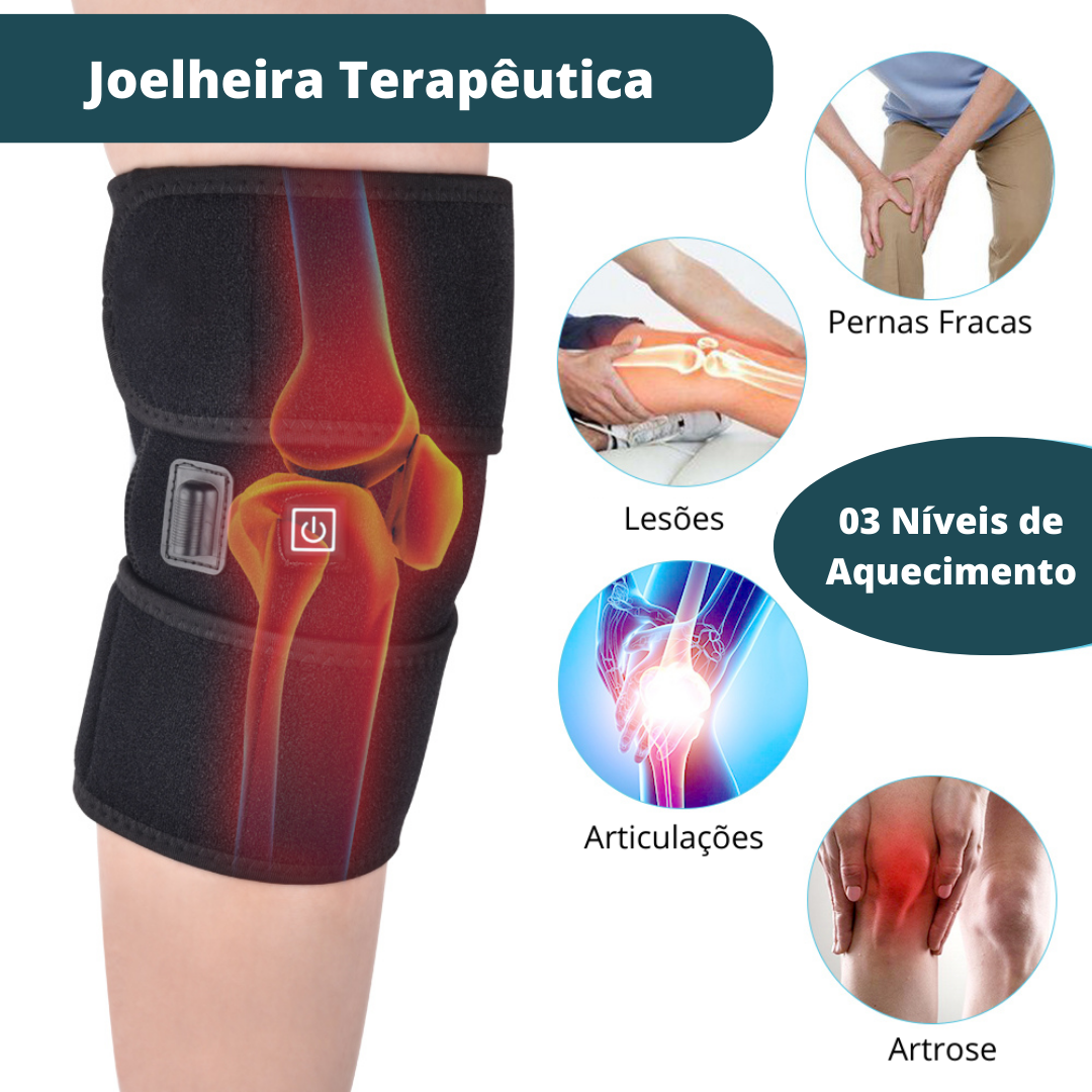 Joelheira Terapêutica com Infravermelho Térmica