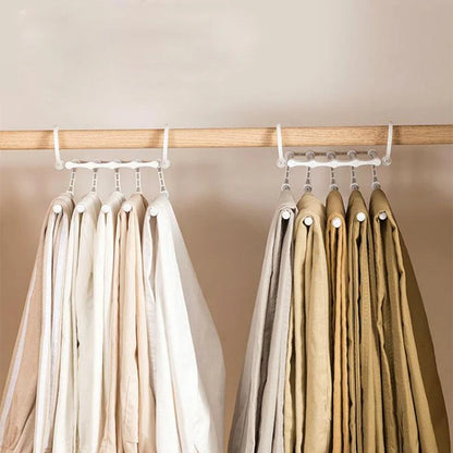 Cabide de Roupa Multifuncional 5 em 1 Retrátil