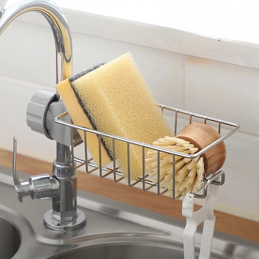 Organizador de Pia com Braçadeira para Torneira
