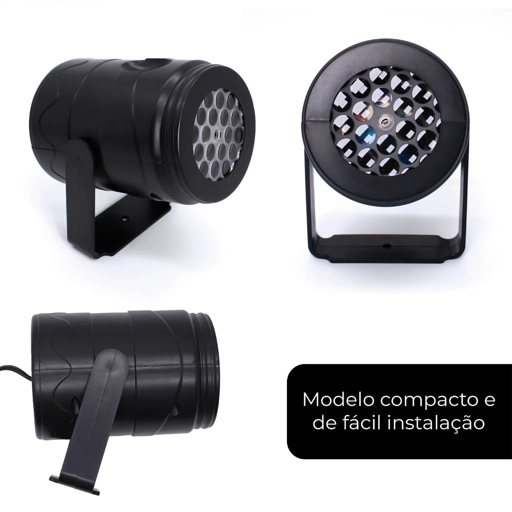 Projetor Natalino Led Desenhos - 16 Padrões